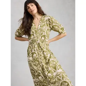 White Stuff Fern Linen Dress
